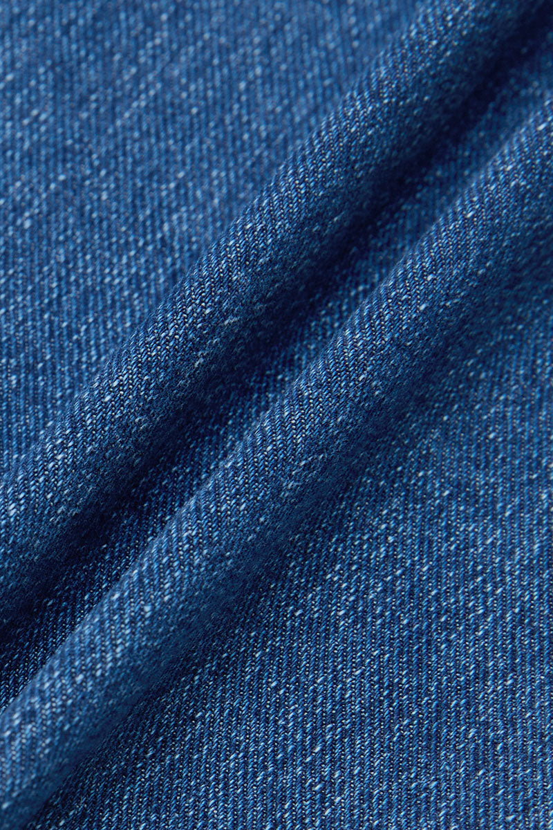 Wash Raw Hem Ripped Mid Waist Straight Leg Jeans
