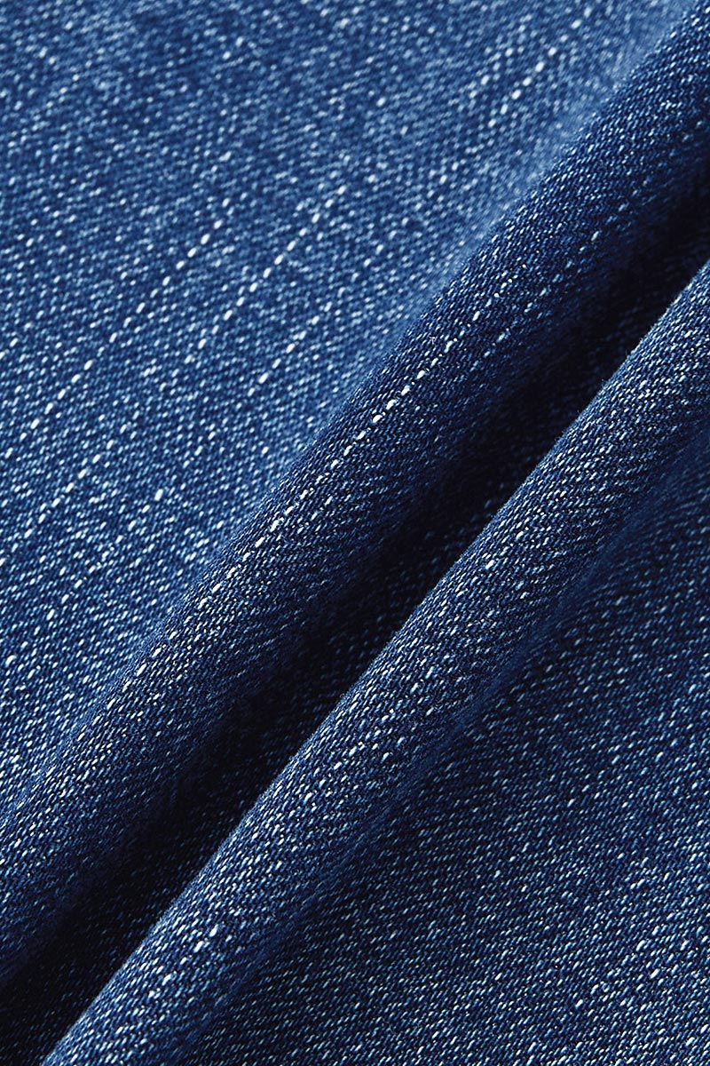 Wash Raw Hem Mid Rise Straight Leg Crop Jeans