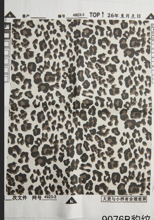 Leopard Print Seam Detail Mid Rise Straight Leg Crop Pants