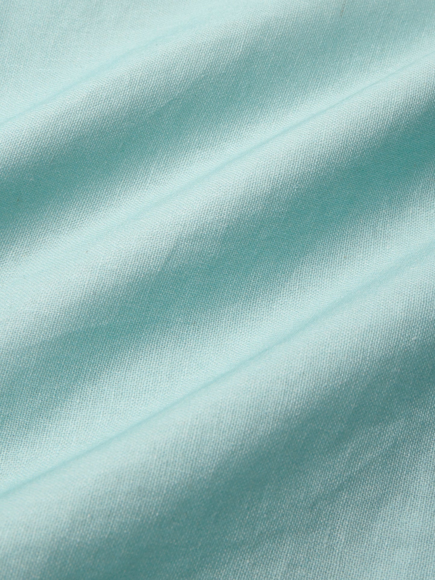 Robe longue en lin, sans manches, col rond, motif plumes, poches, vintage, bleu ciel