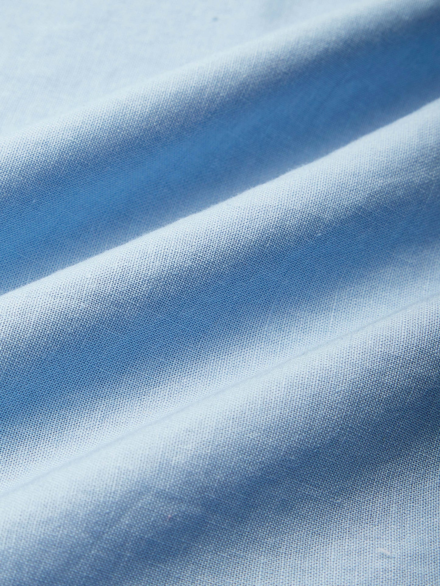 Robe longue en lin, manches courtes, col officier, unie, vintage, bleue