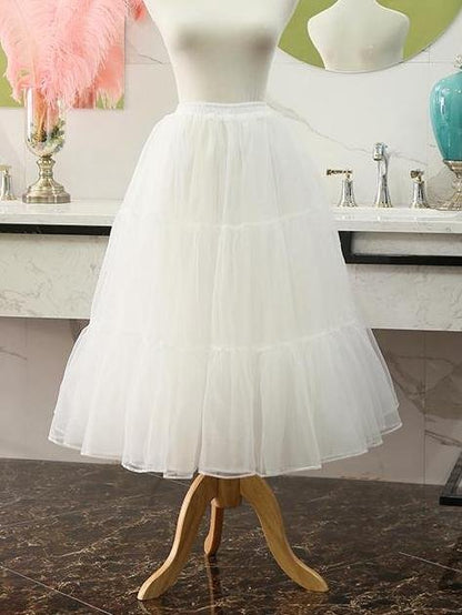 Jupon multicouche, blanc