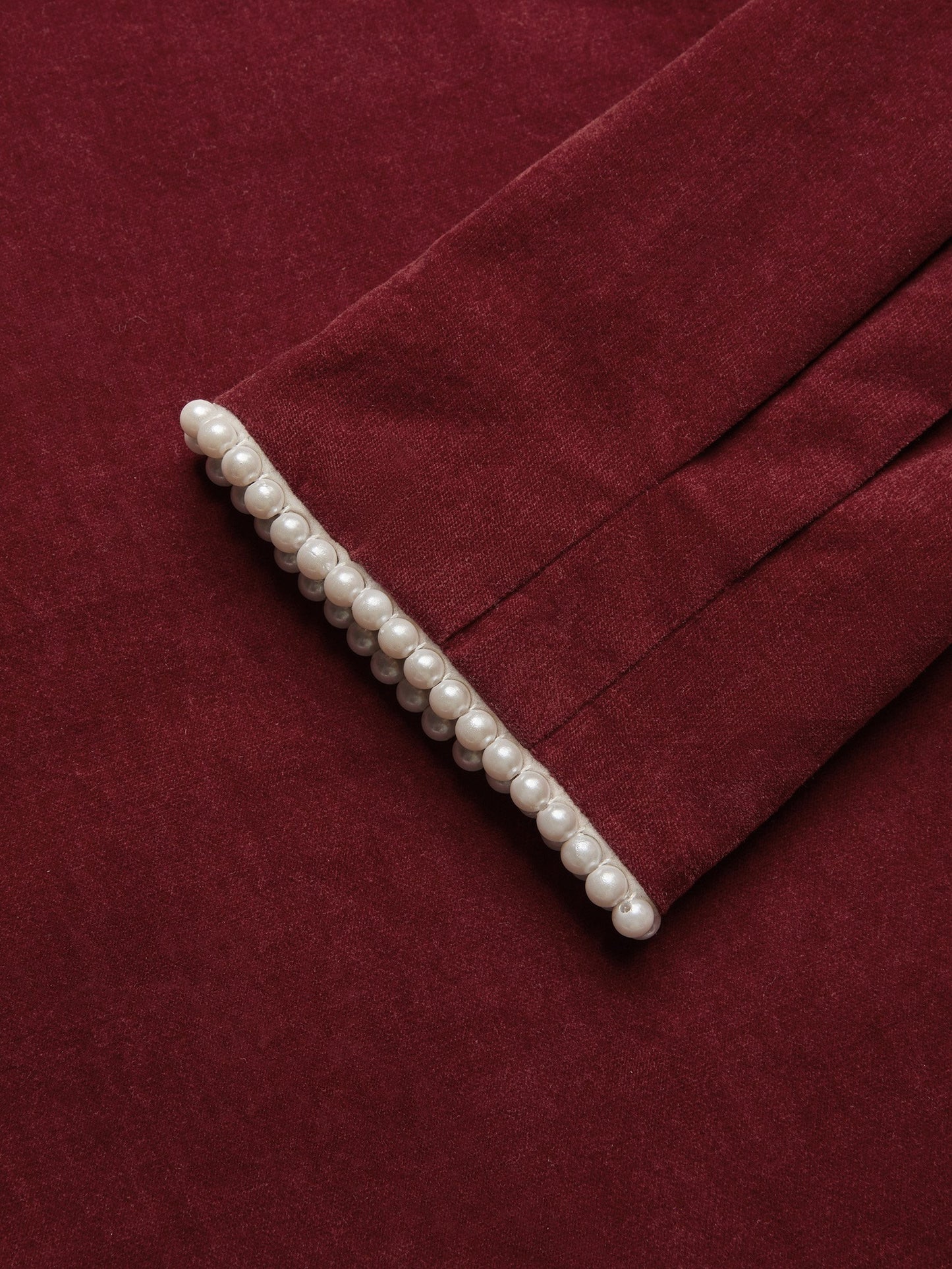 Robe longue en coton, demi-manches, col carré, unie, poches, vintage, rouge