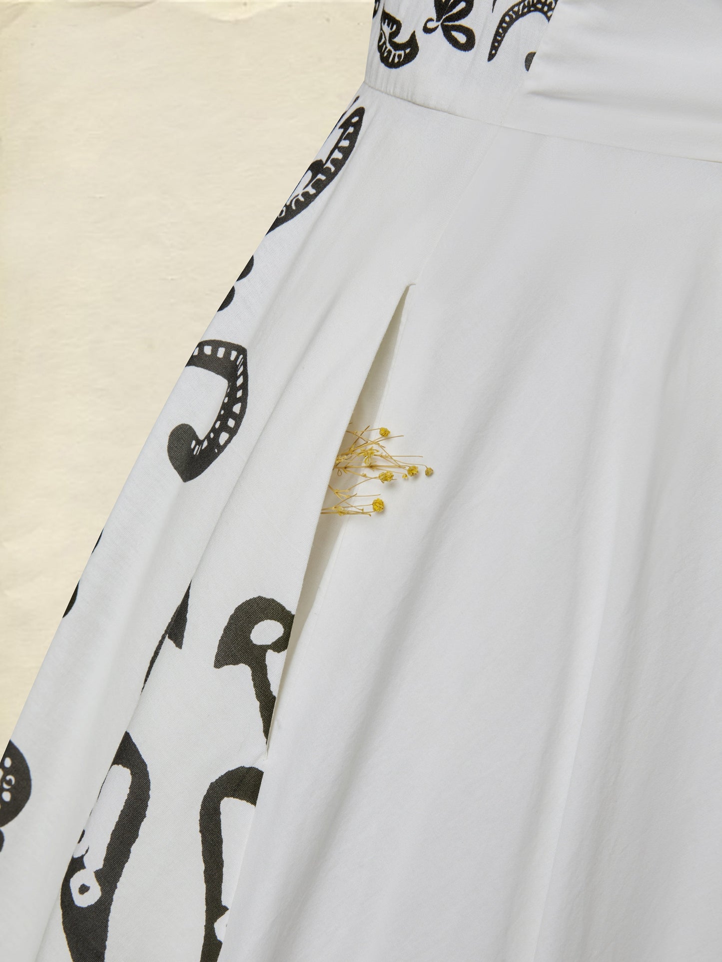 Robe longue en coton, Manches courtes, Col en V, Cachemire, Dentelle, Vacances, Vintage, Blanc