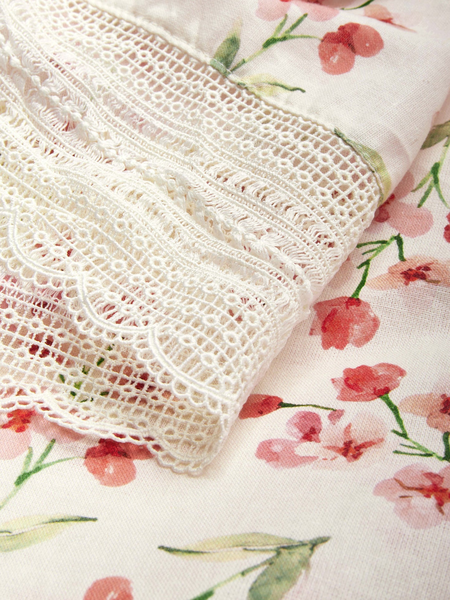 Robe longue en lin, manches courtes, col en dentelle, motif floral, style vintage, couleur blanche (TAILLE:XS-XXL)