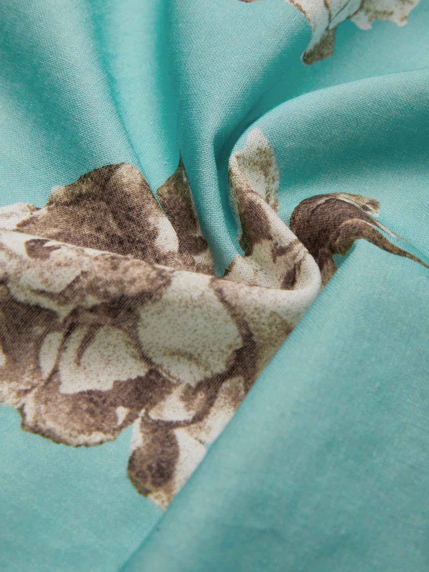Robe midi en lin, manches courtes, col carré, motif floral, ceinture, vacances, style vintage, cyan