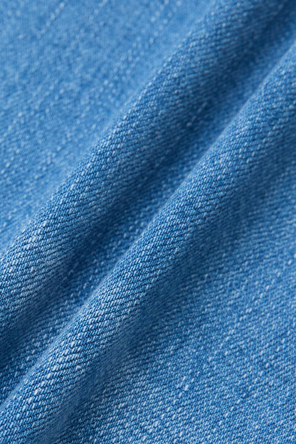 Braided Detail Raw Hem High Rise Capri Skinny Jeans