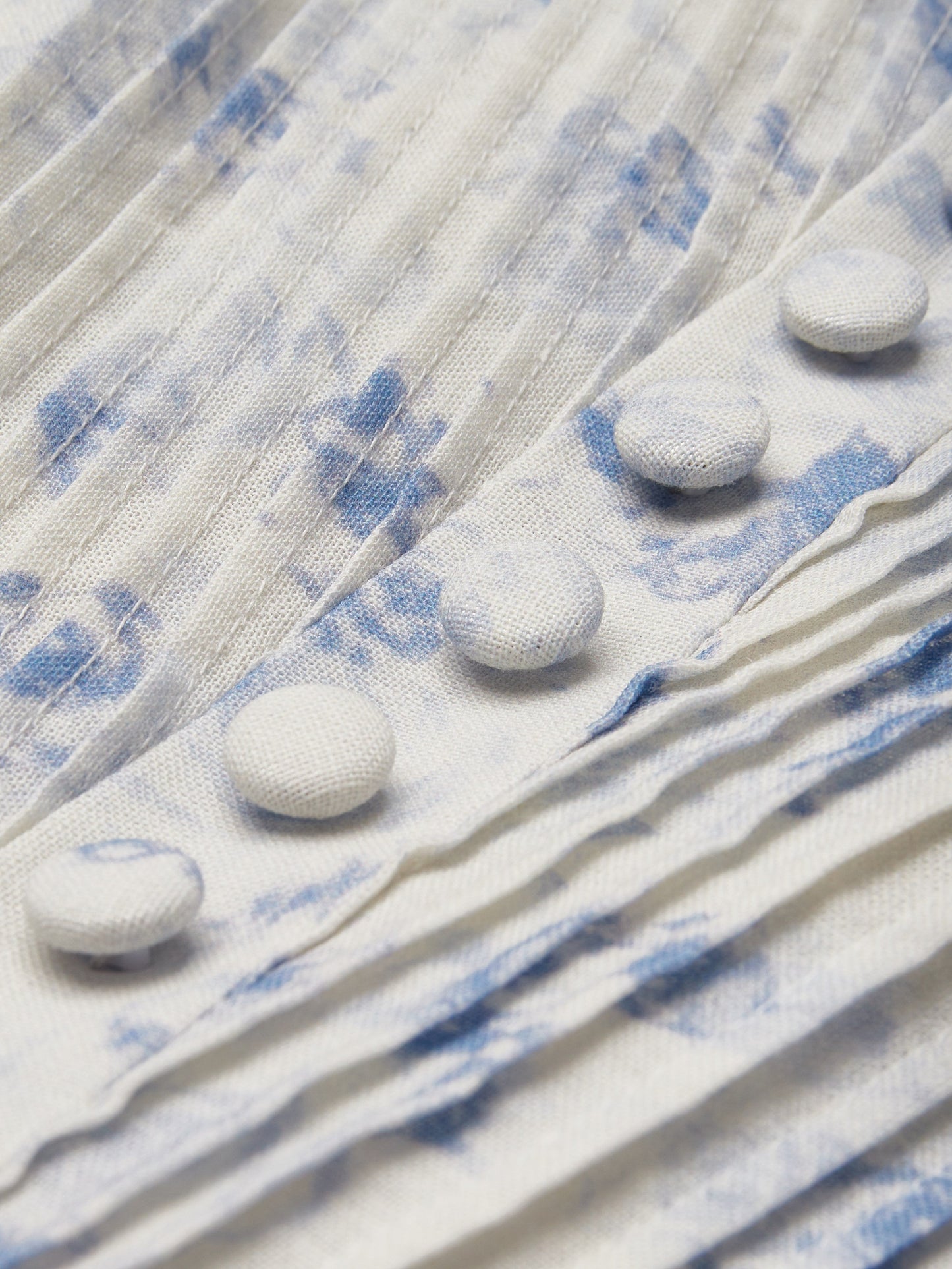 Robe Longue en Lin, Manches Mi-Longues, Col Carré, Robe Style Cottagecore, Mélange de Lin, Bleue