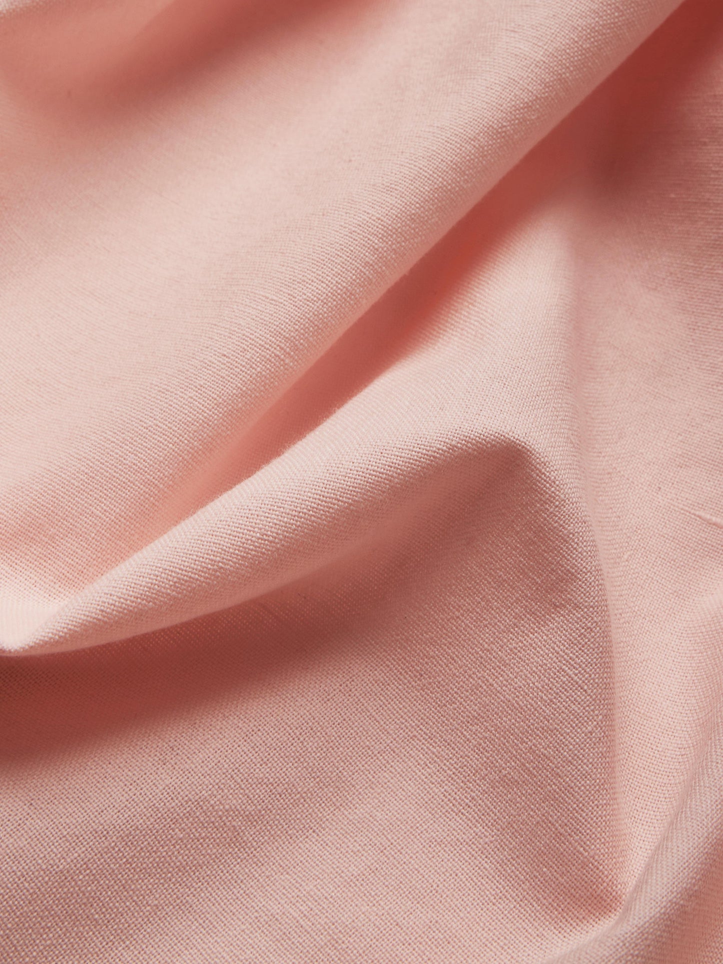 Robe en lin midi, demi-manches, col rond, unie, nœud, vintage français, rose clair