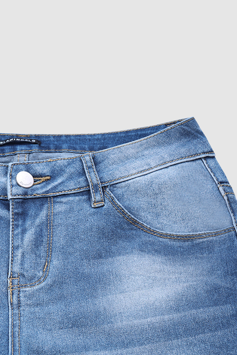 Low Waist Bootcut Jeans