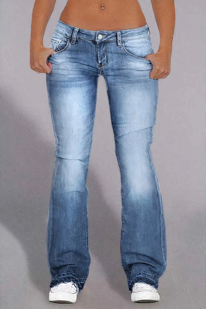 Low Waist Bootcut Jeans