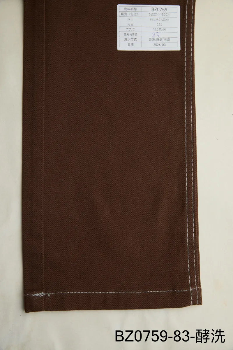 Solid Pleated Mid Rise Barrel Leg Pants Without Belt