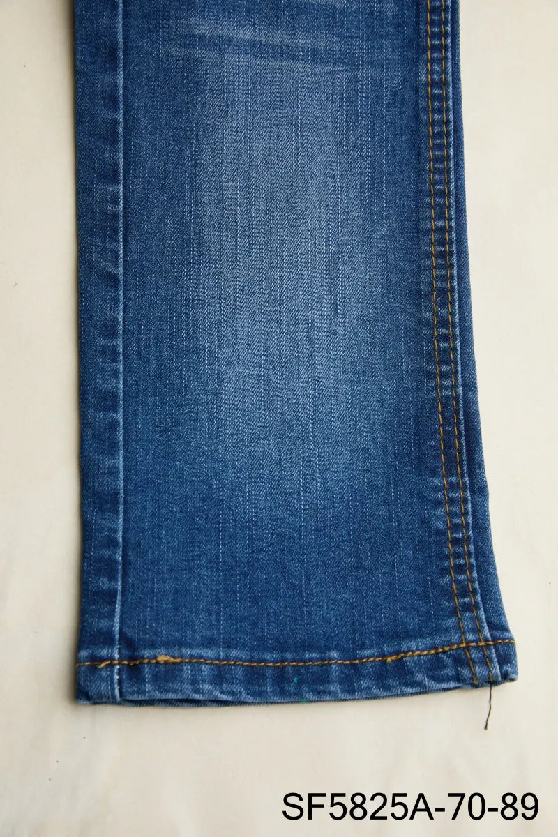 Ripped Roll Hem Dual Button Mid Rise Capri Skinny Jeans