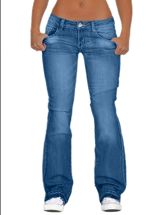 Low Waist Bootcut Jeans