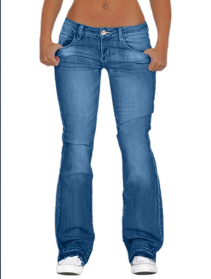 Low Waist Bootcut Jeans
