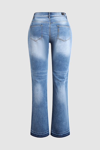 Low Waist Bootcut Jeans