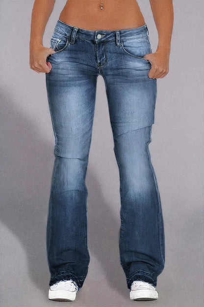 Low Waist Bootcut Jeans