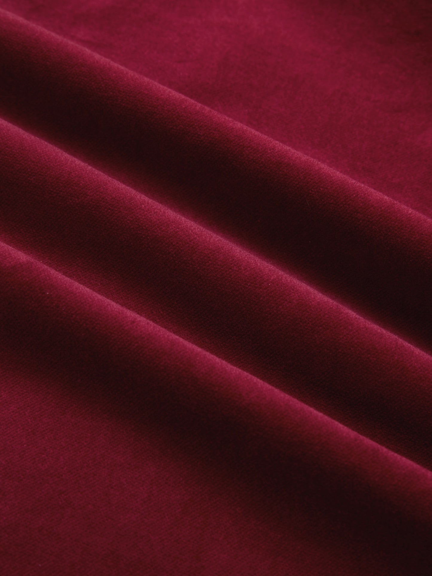 Robe midi en coton, manches longues, col rond, fleurie, dentelle, vintage, rouge