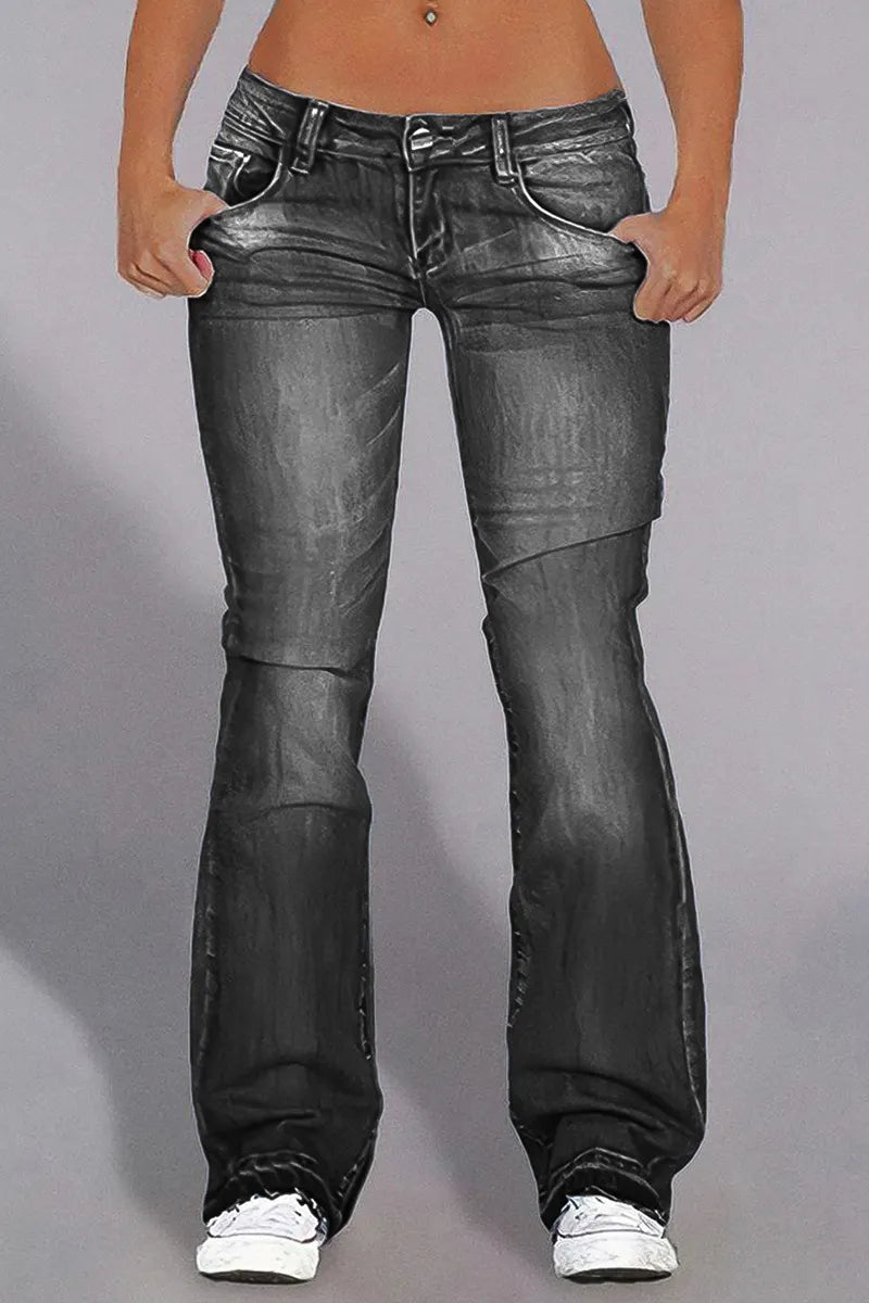 Low Waist Bootcut Jeans