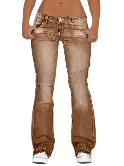 Low Waist Bootcut Jeans