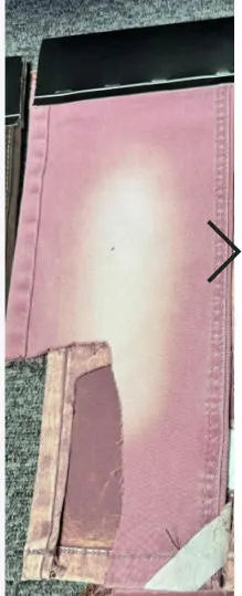 Stitch Detail Side Pocket Mid Waist Straight Leg Capri Pants Without Belt