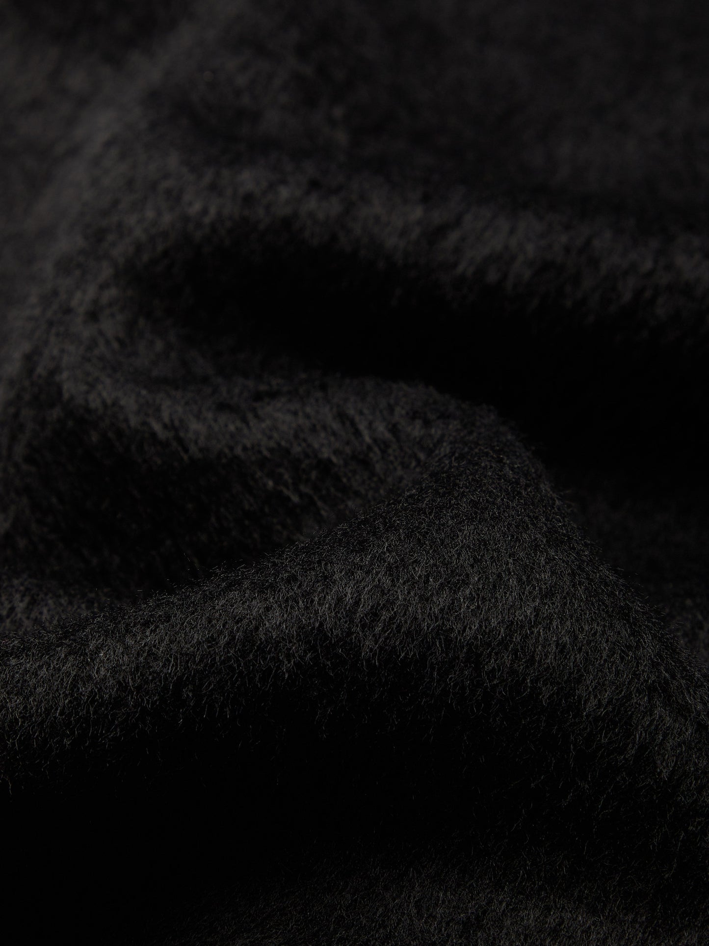 Trench-coat en laine, manches longues, col à revers, uni, boutonné, vintage, noir