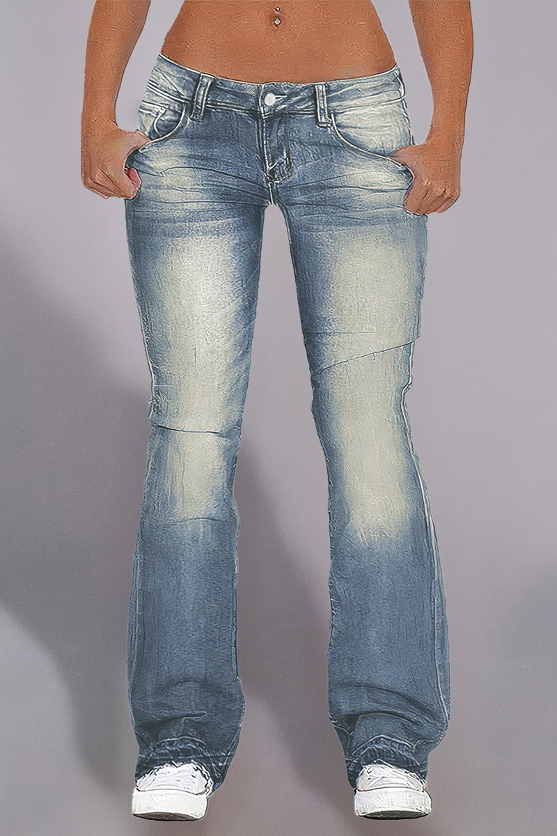 Low Waist Bootcut Jeans