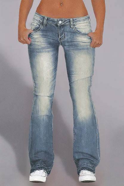 Low Waist Bootcut Jeans