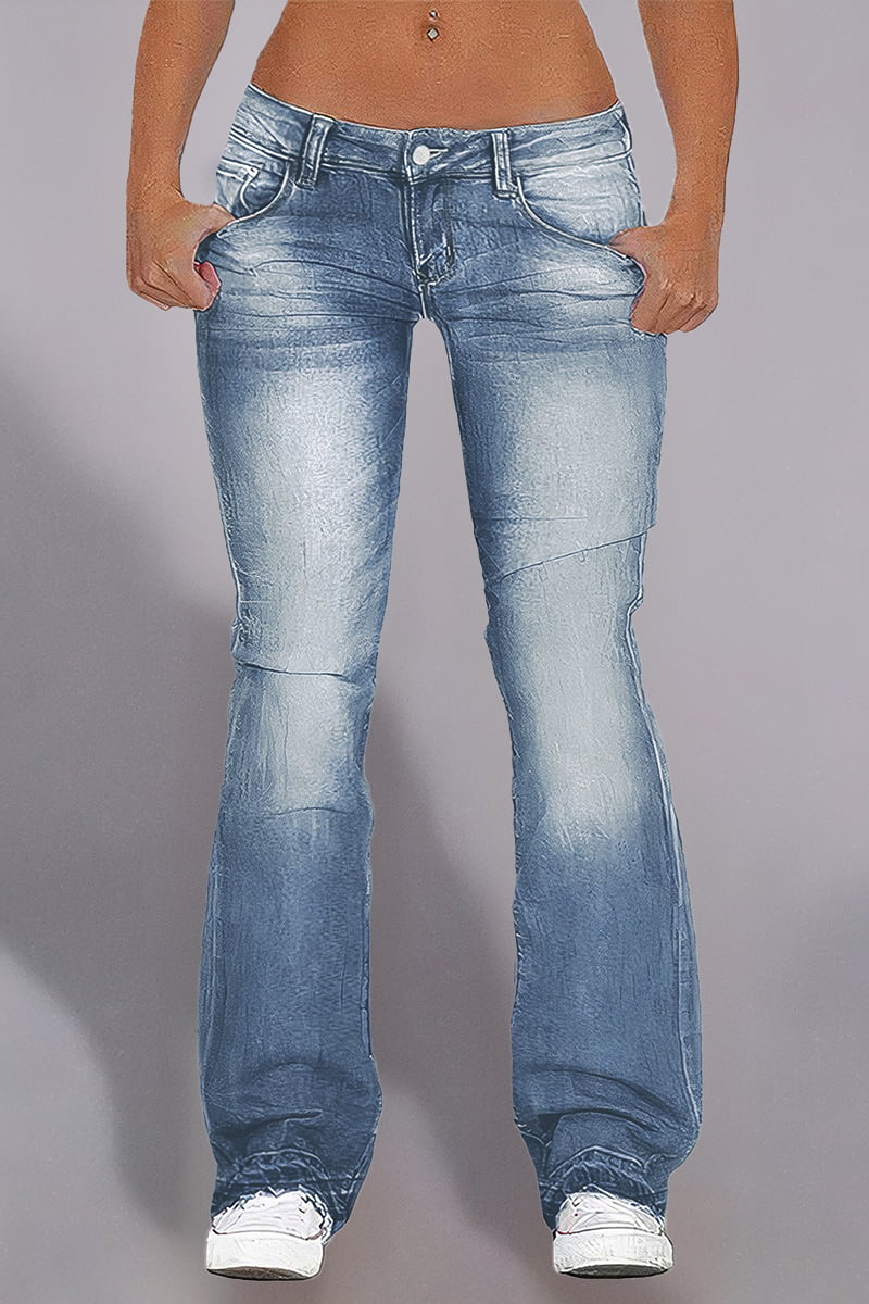 Low Waist Bootcut Jeans