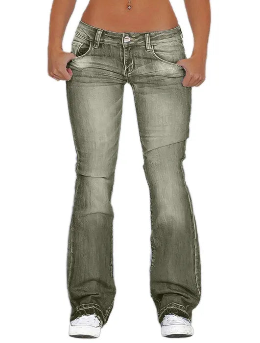 Low Waist Bootcut Jeans