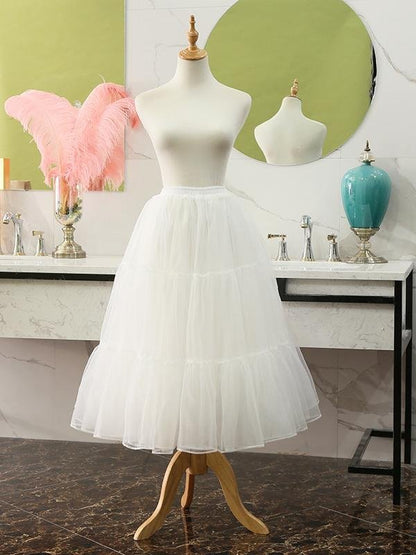Jupon multicouche, blanc