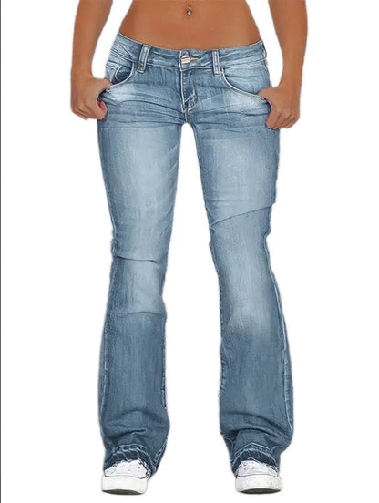 Low Waist Bootcut Jeans
