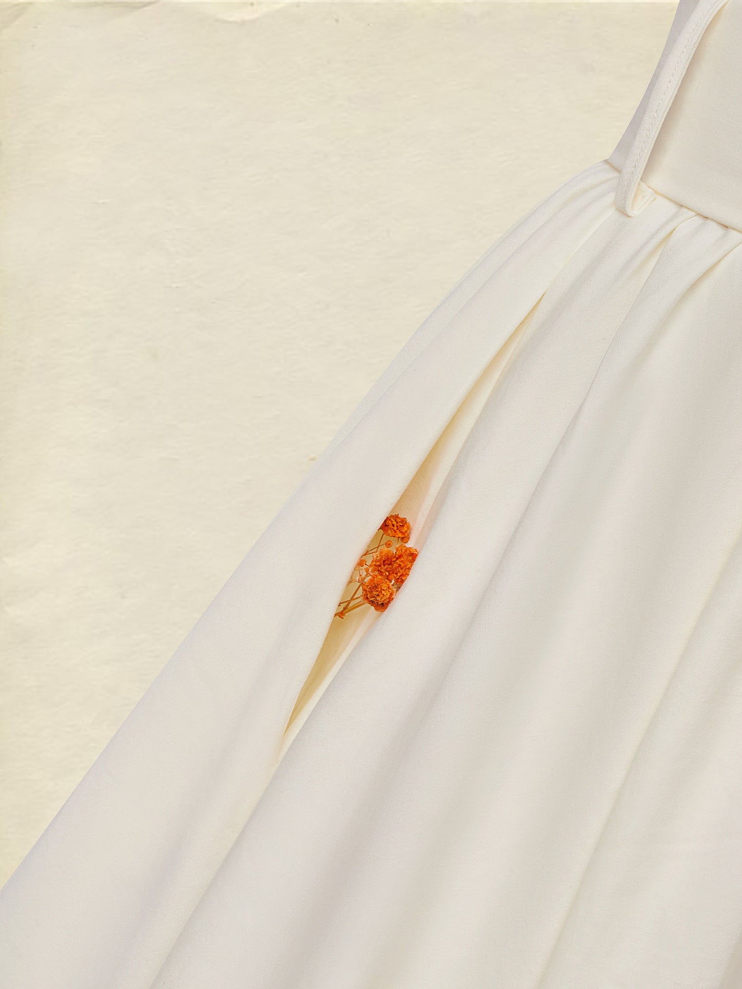 Robe longue en coton, Manches longues, Col en V, Unie, Dentelle, Vintage, Blanche